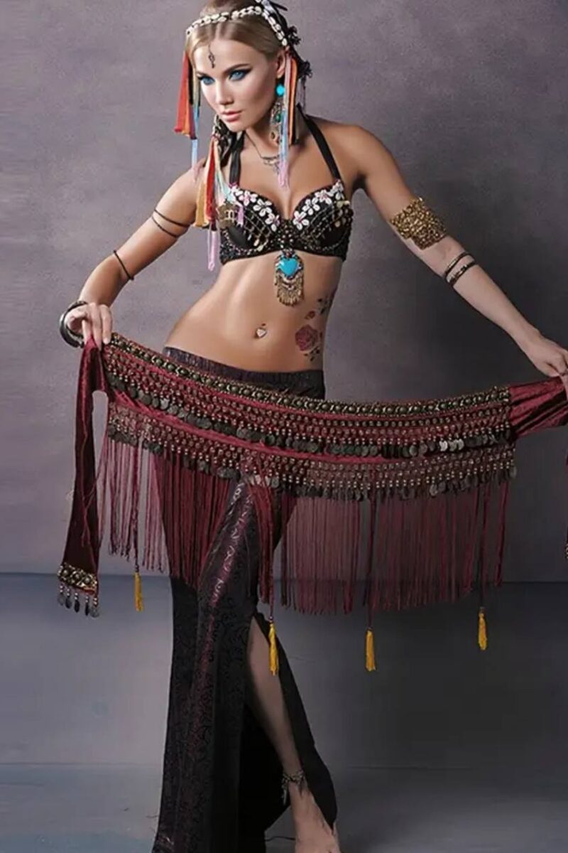 Tribal dance professional belt