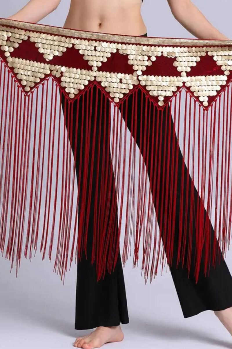 Professional bellydance practice belt