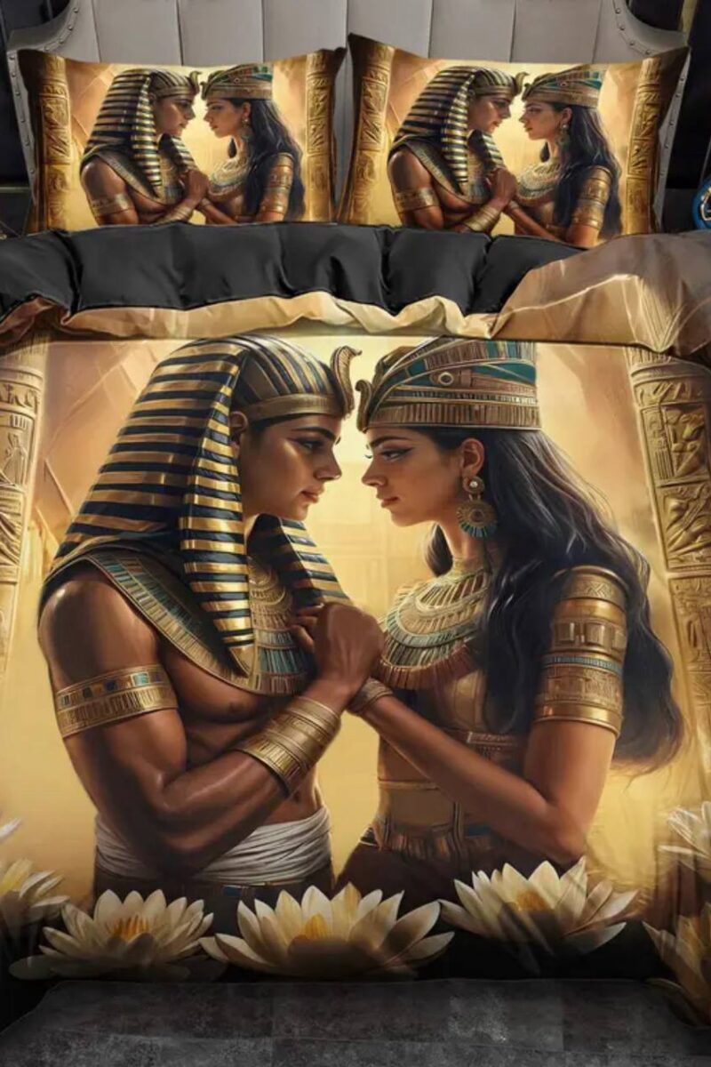 Egyptian Love duvet cover set 3 pcs