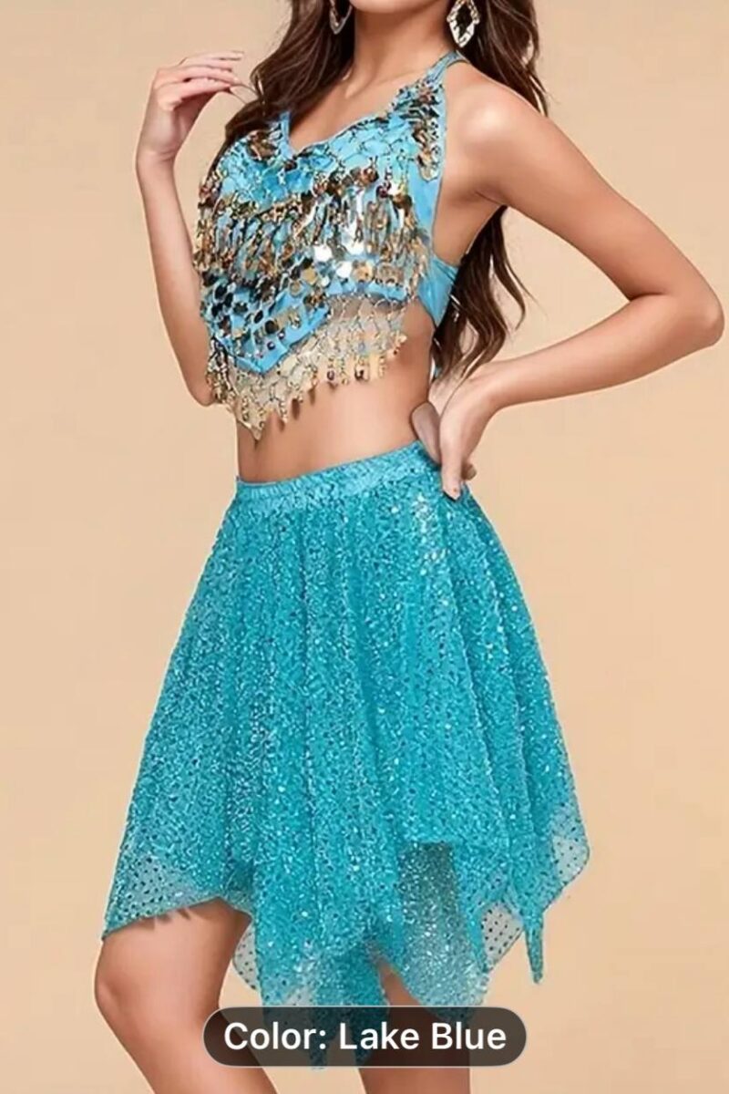 Complete practice multicolor costume