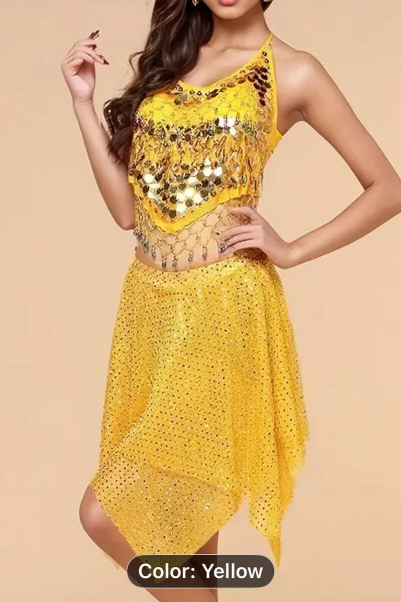 Complete practice multicolor costume