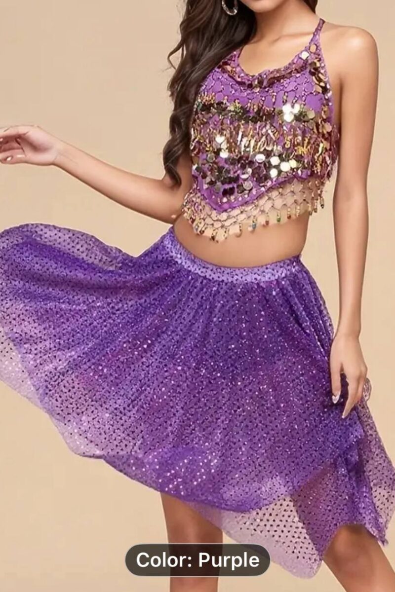 Complete practice multicolor costume