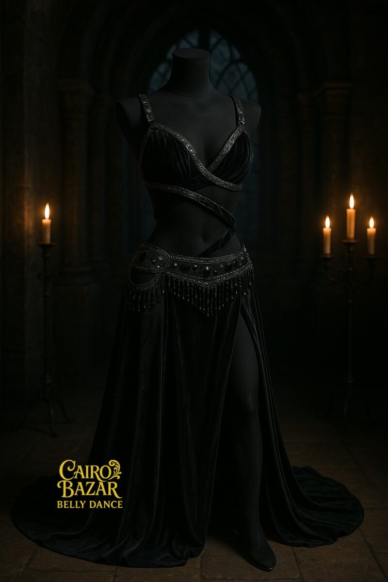Bellydance gothic costume 7