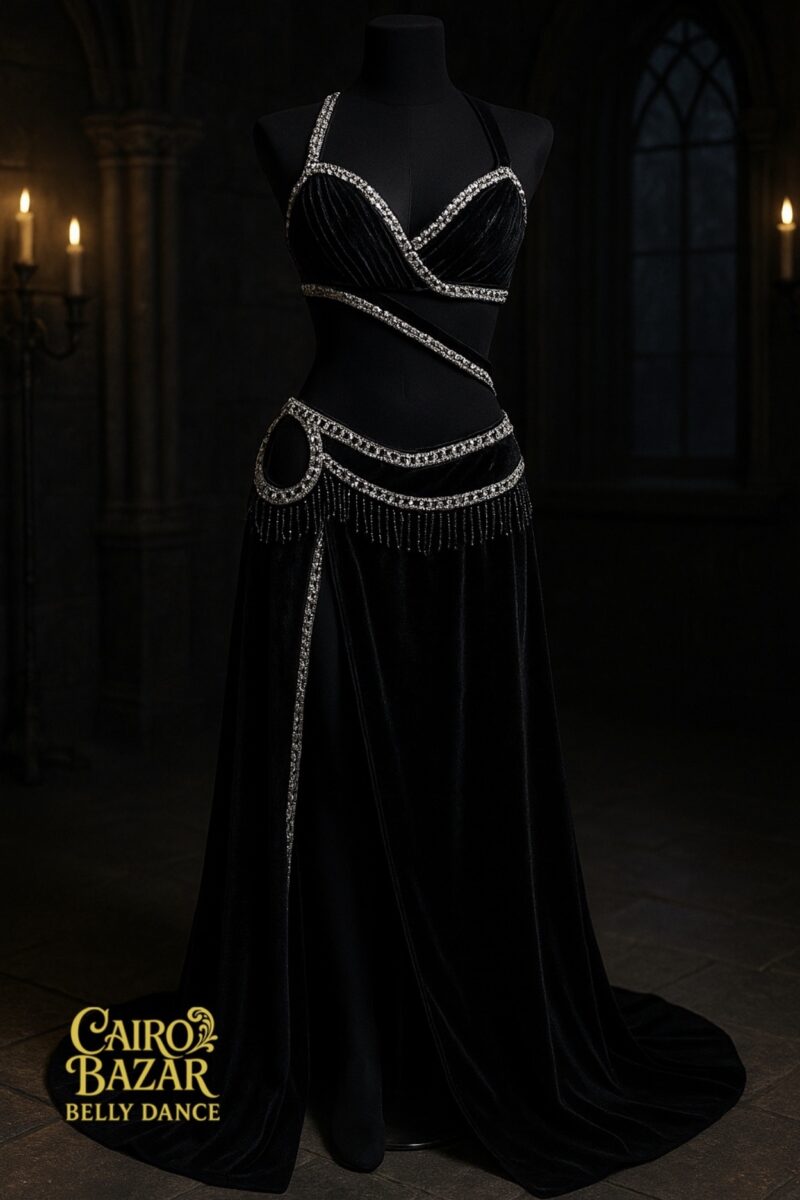 Bellydance costume gothic 6
